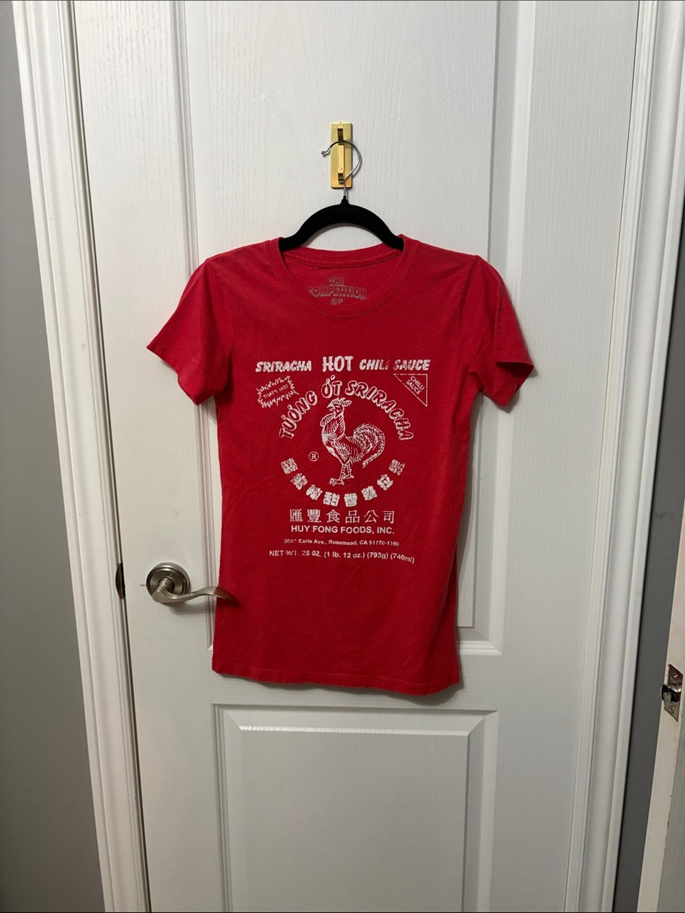 Unknown Brand Red Sriracha Graphic Tee
